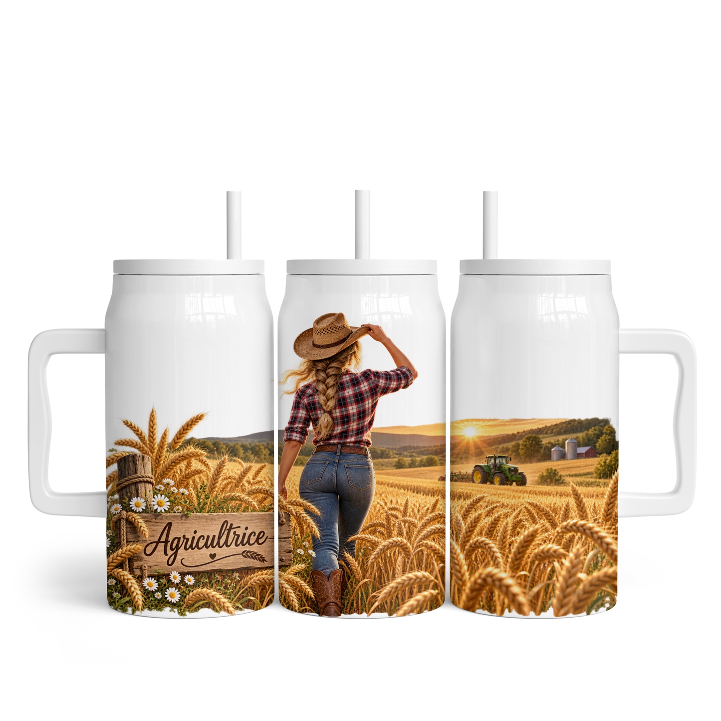 Tasse isotherme 50 oz - Agricultrice v.1