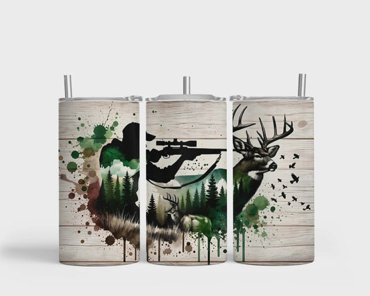 Tumbler isotherme 12 oz - Chasseur