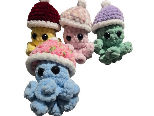 Pieuvre avec chapeau amovible