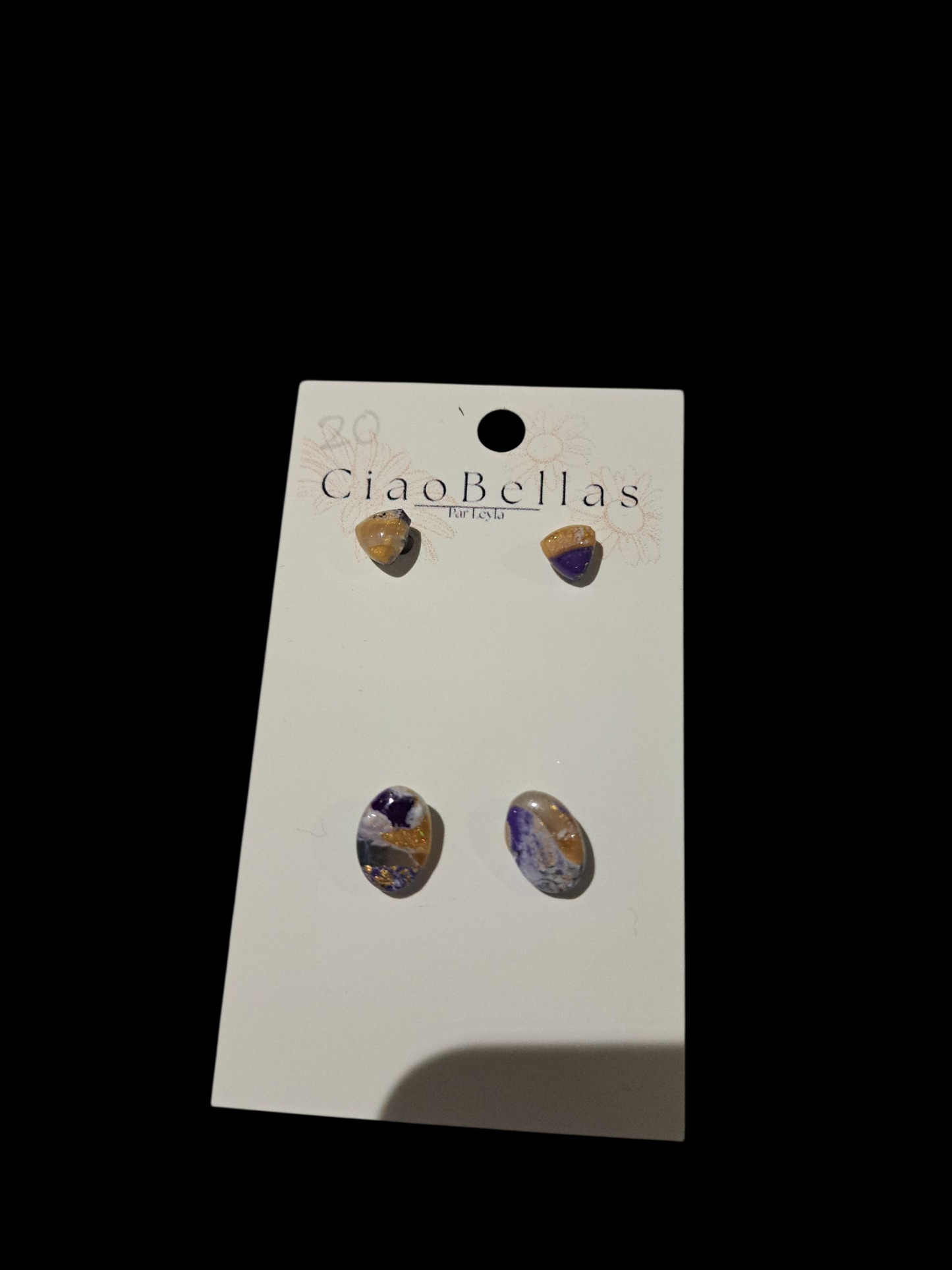 Duo petite boucle d'oreille