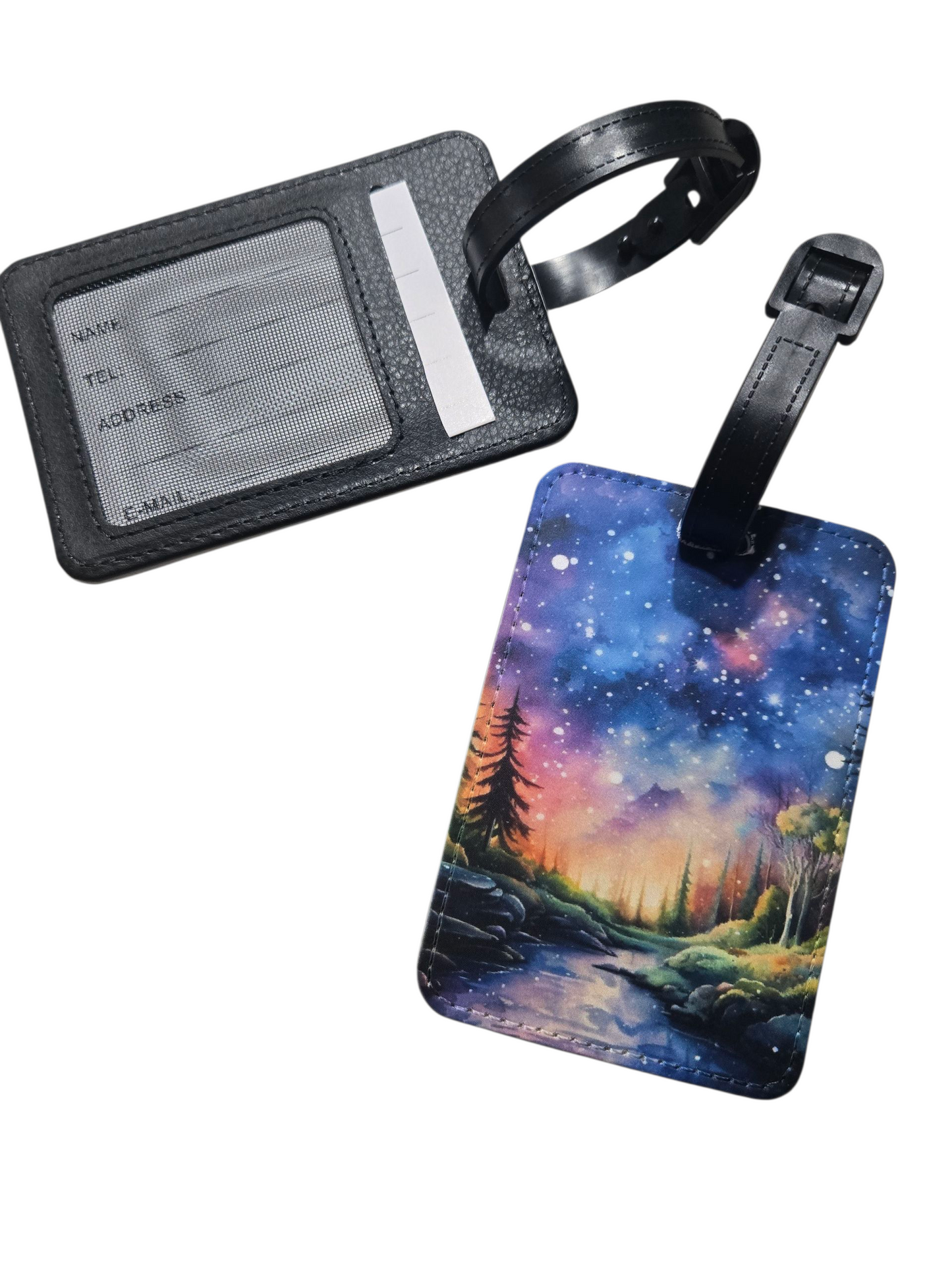 Étiquette pour bagage - paysage