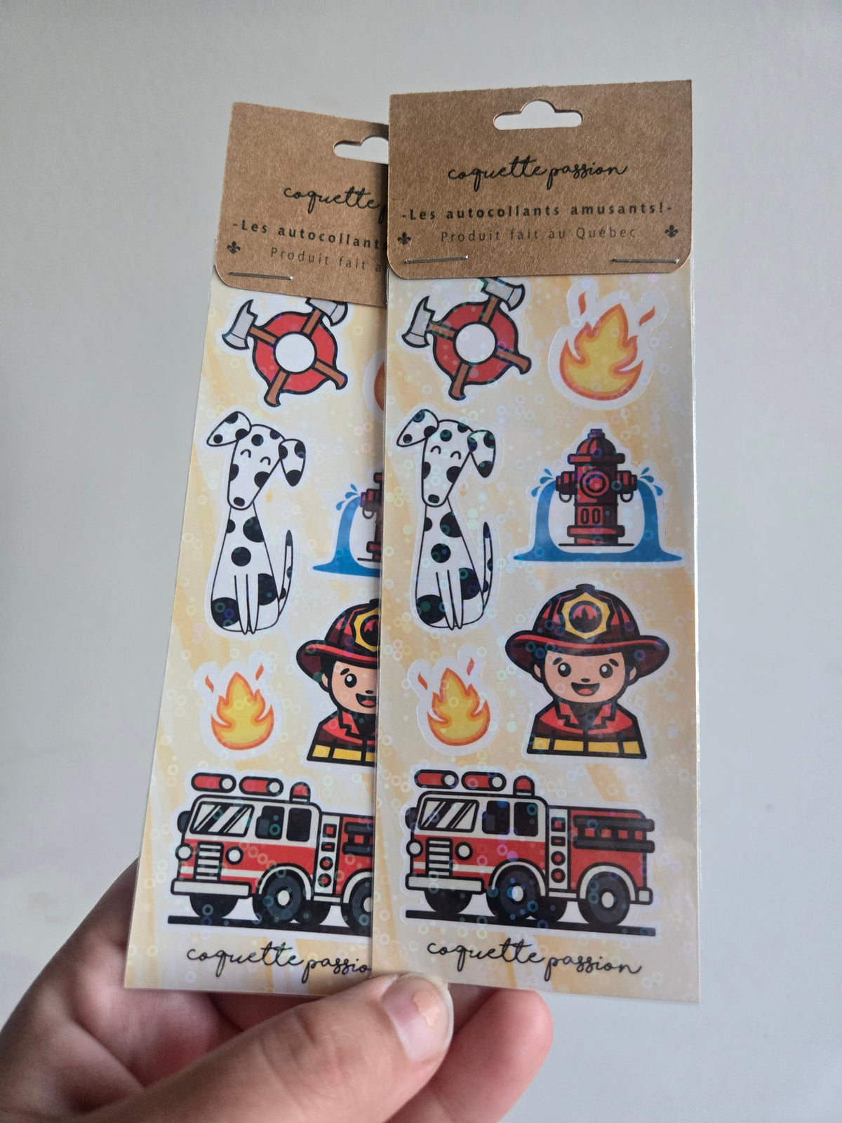 Jolis autocollants par Coquette et passion