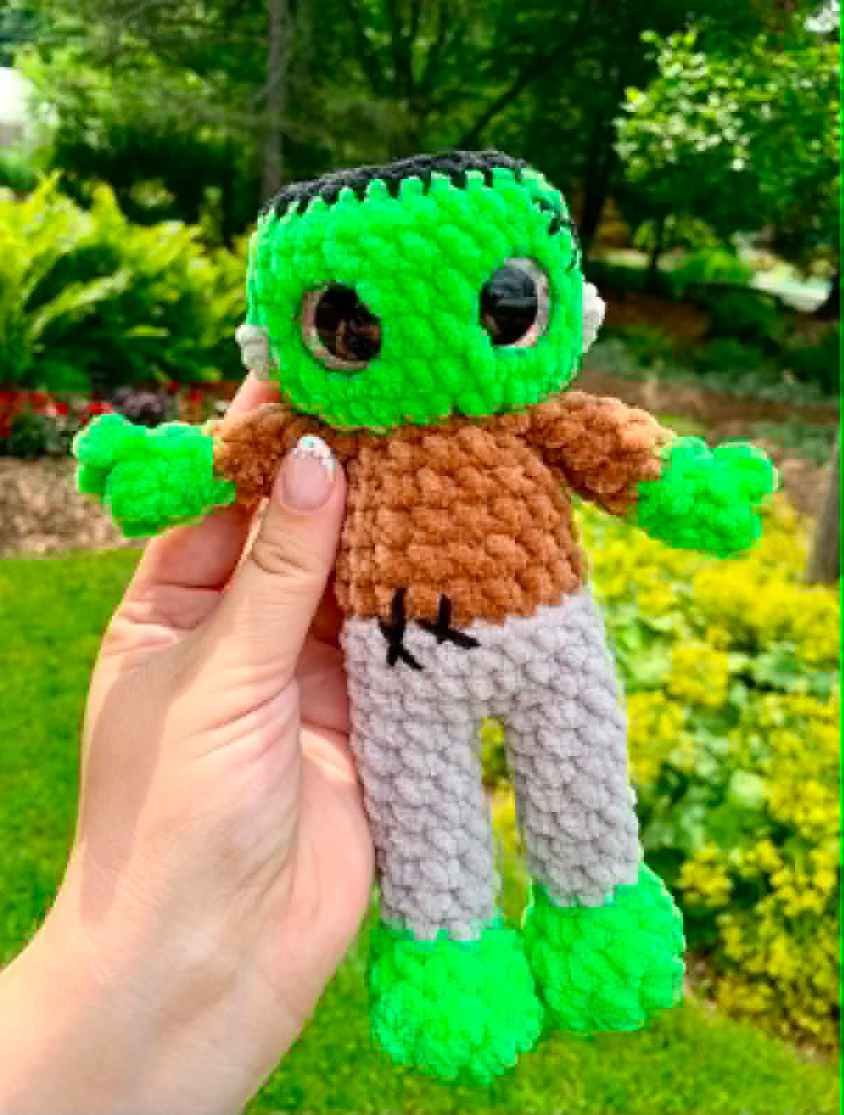 Frankenstein en tricot - Doux coton