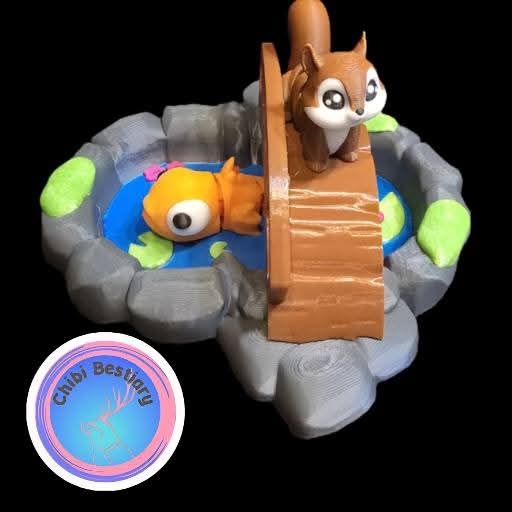 Habitat pour animaux 3D - Le pont