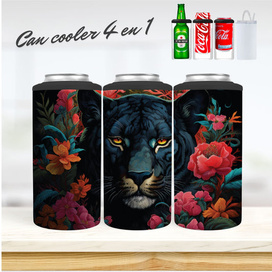 CAN COOLER 4 en 1 - Panthère