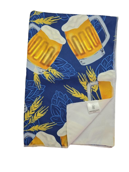 Linge vaisselle  - Bière et blé