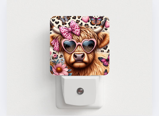 Veilleuse - Vache Lunette