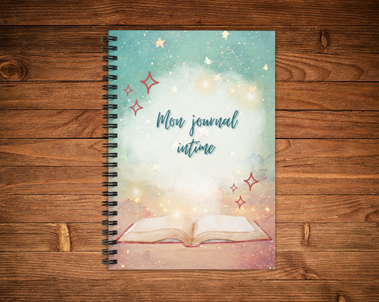 Cahier de notes - mon journal intime