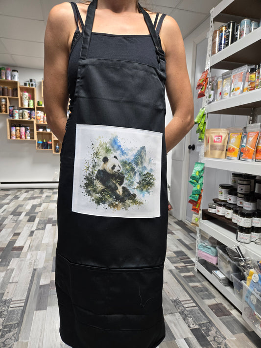 Tablier de cuisine - Panda (adulte)