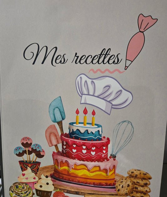 📖 Livre de recettes – 110 pages et plus