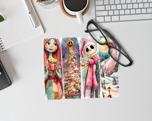 Linge lunette - Squelette Noël