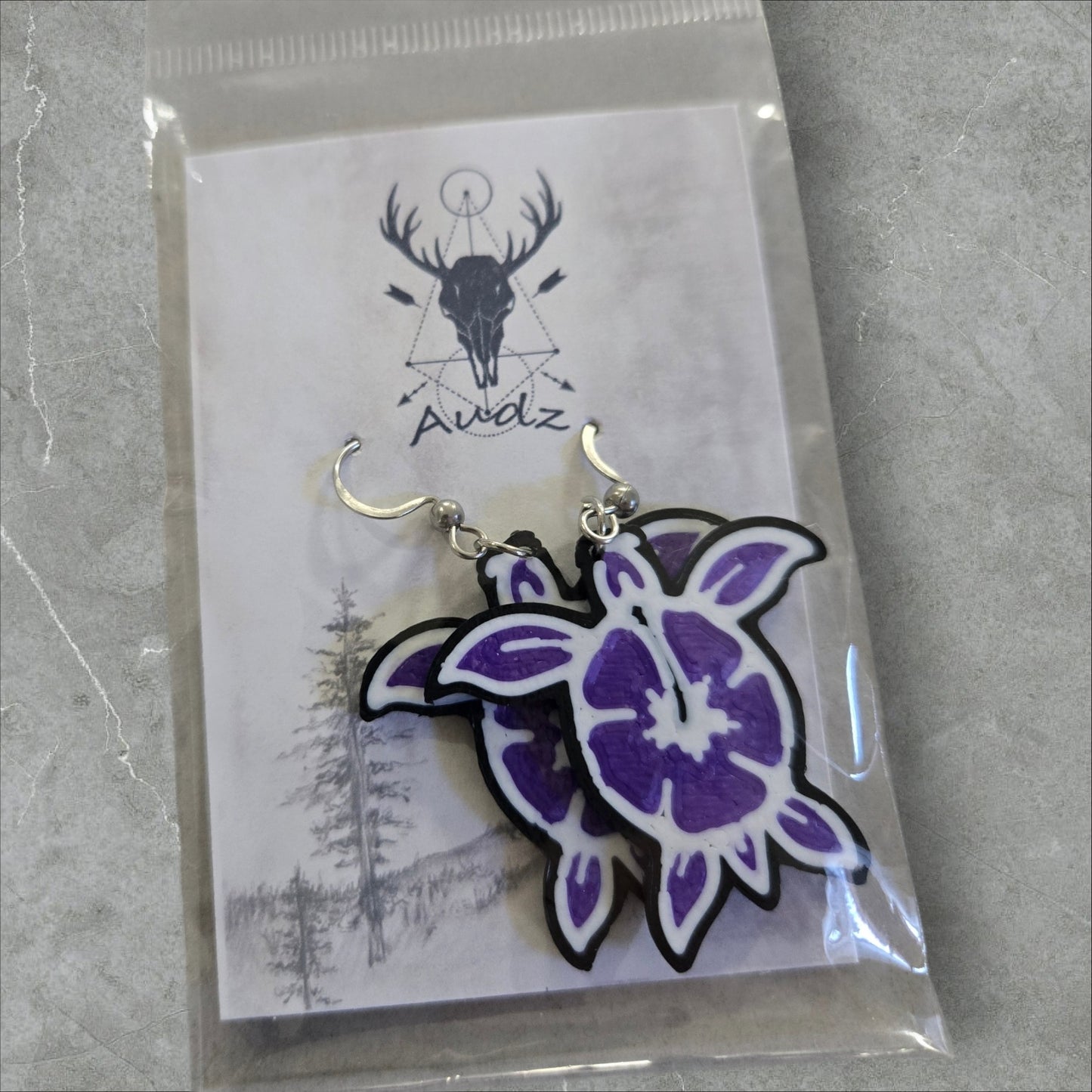 Boucles d'oreilles en impression 3D