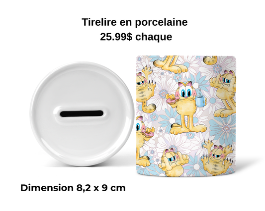 Tirelire - Chat Gourmand