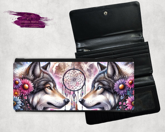 Porte-feuille - Loup