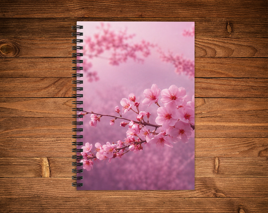 Cahier de notes - Fleurs de cerisiers