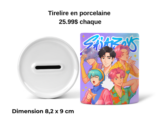 Tirelire - S-BOYS