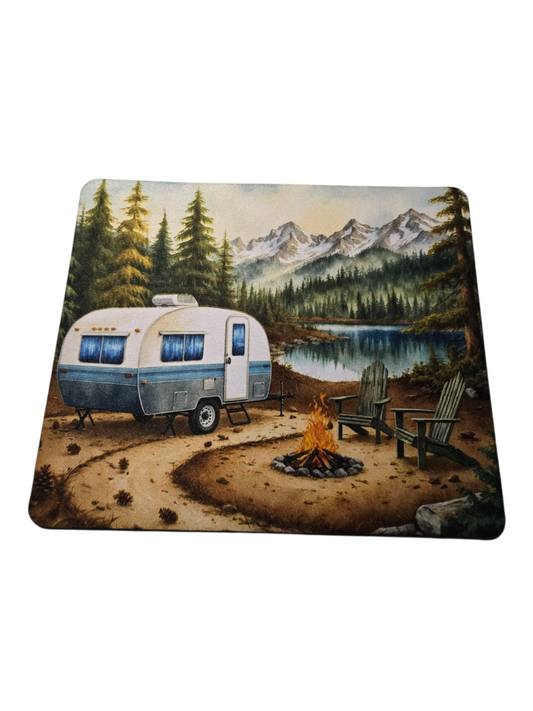 Tapis de souris - Camping
