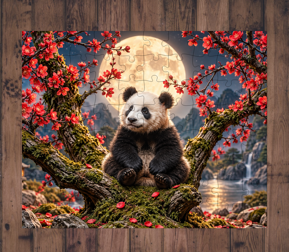 🧩 Casse-tête sublimé - Panda