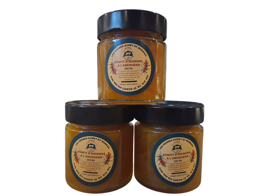 Confit d'oignons et argousier