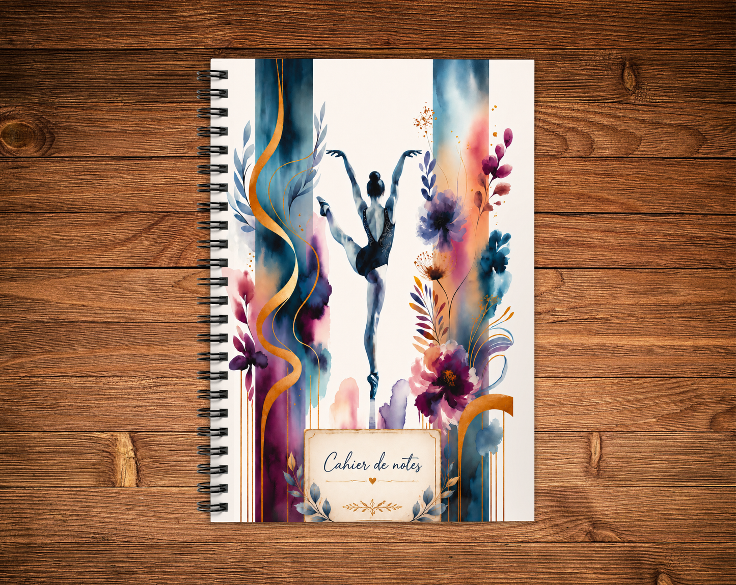 Cahier de notes - Gymnaste