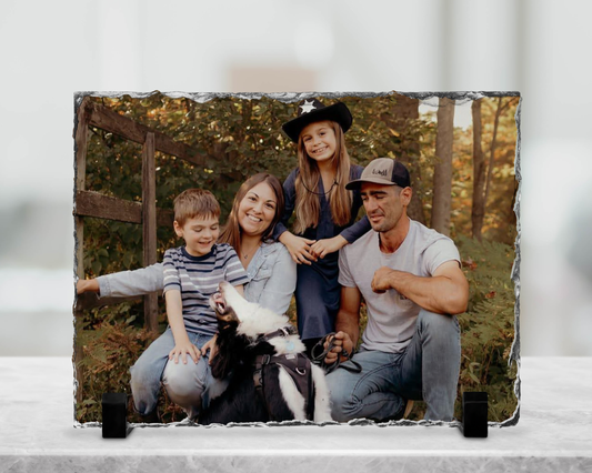 Plaque en ardoise sublimé - Personnalisée