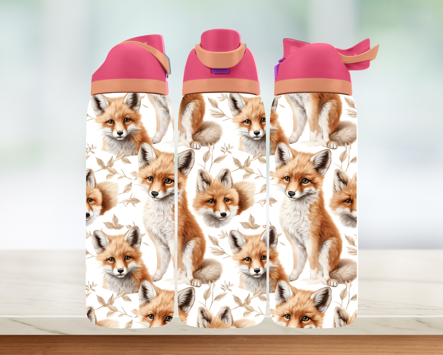 Bouteille style Owala - Renard