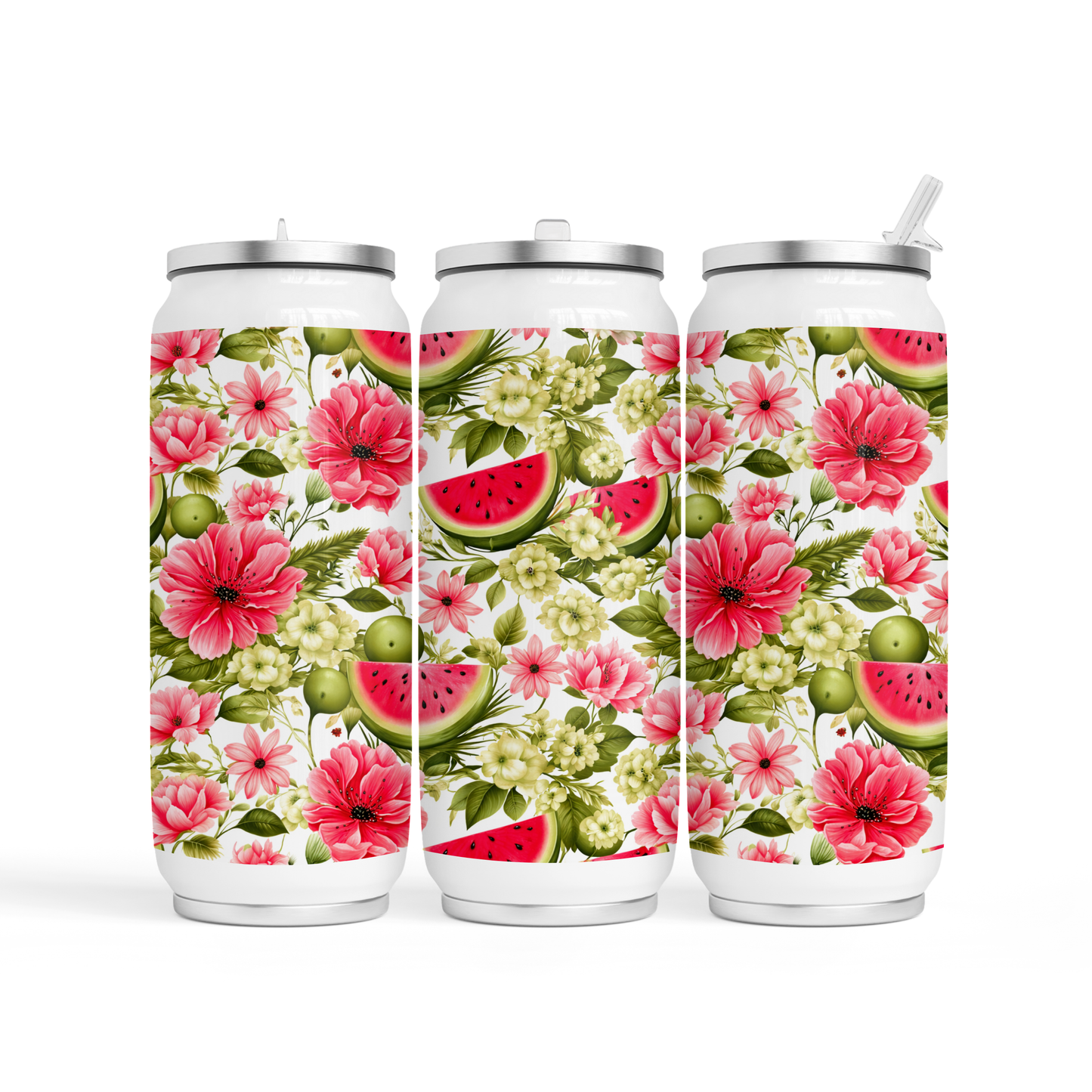 🥤 Can Cola 17 oz - Melon fleurs