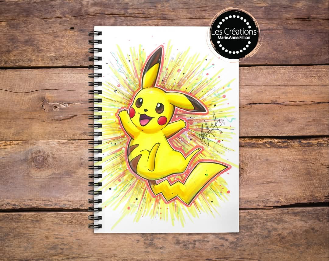 Cahier de note par Marie-Anne Fillions