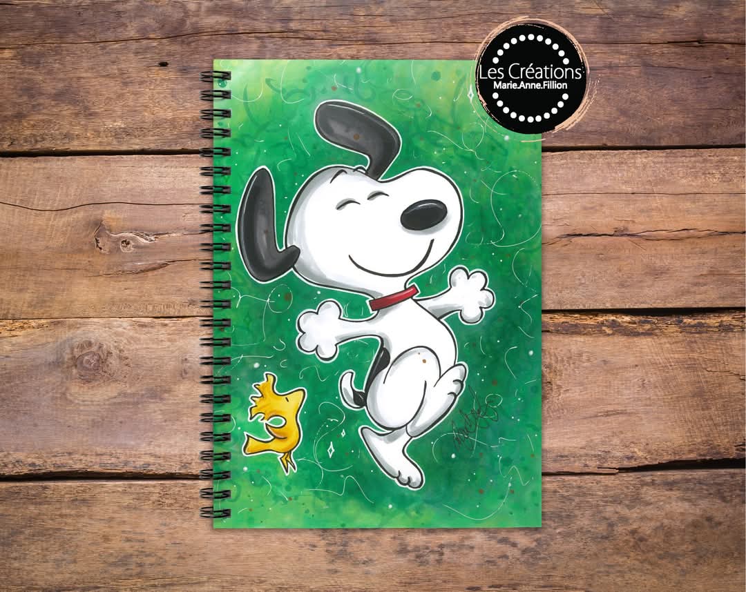 Cahier de note par Marie-Anne Fillions