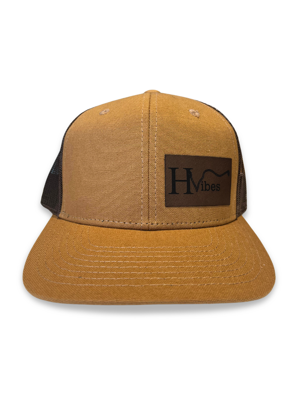 Casquette brune
