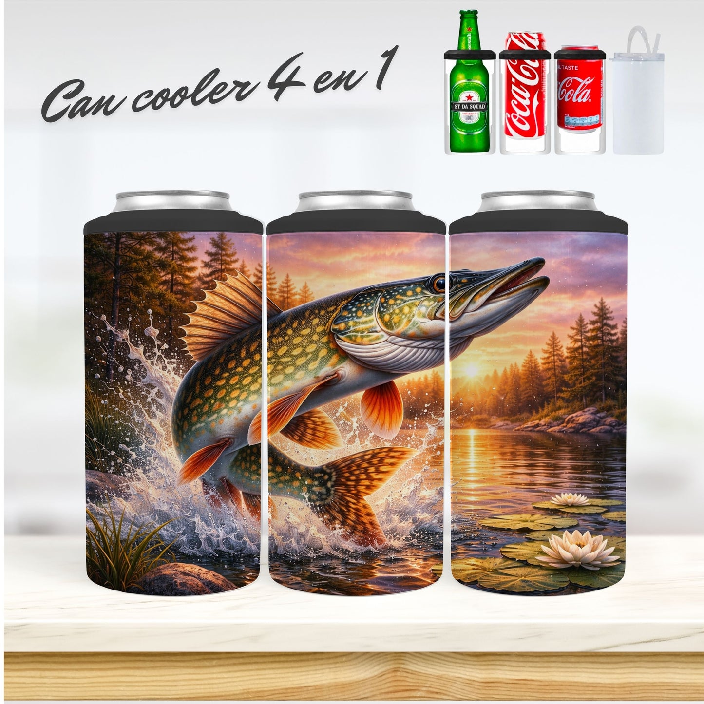 CAN COOLER 4 en 1 - Poisson