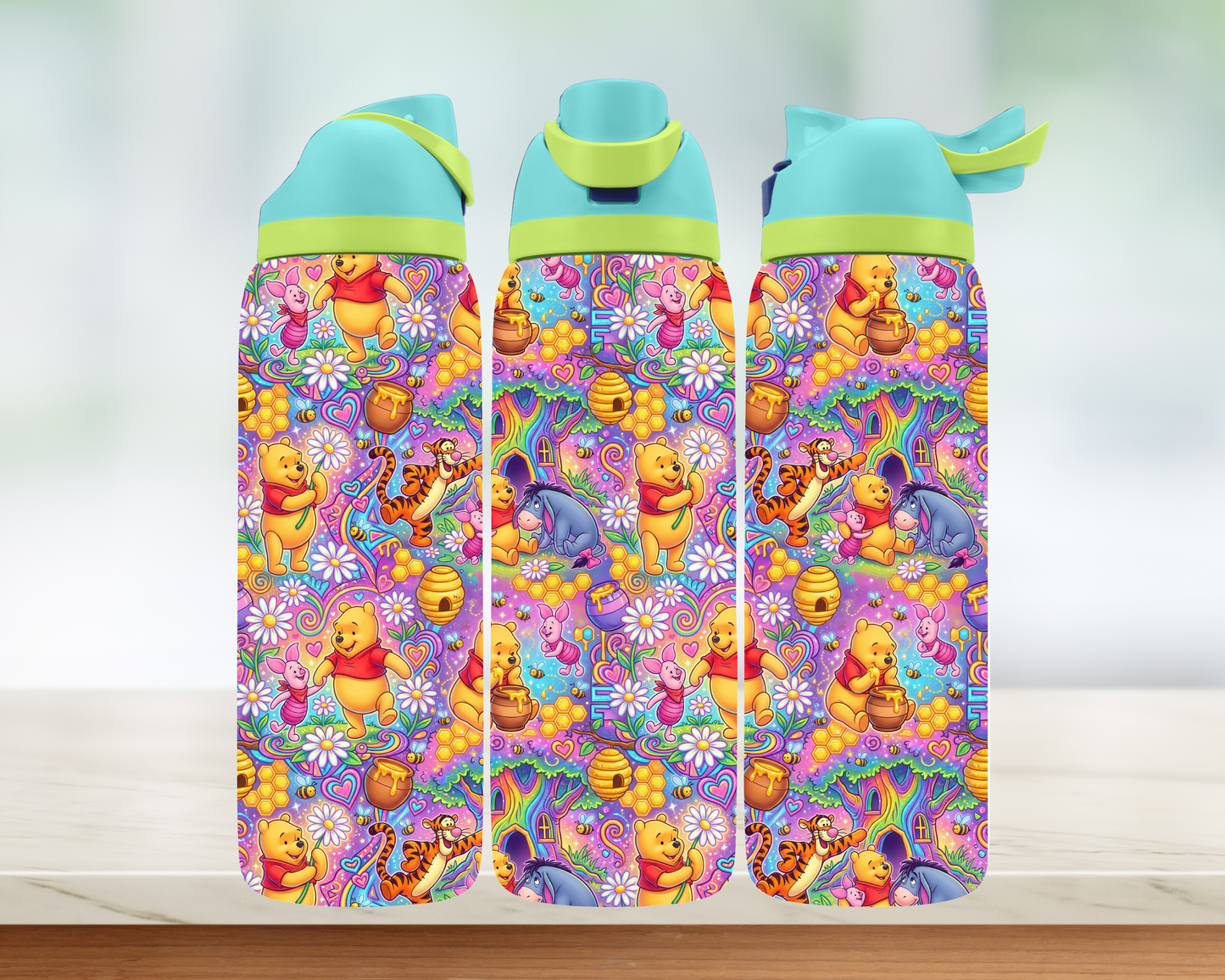 Bouteille style Owala - L'ourson