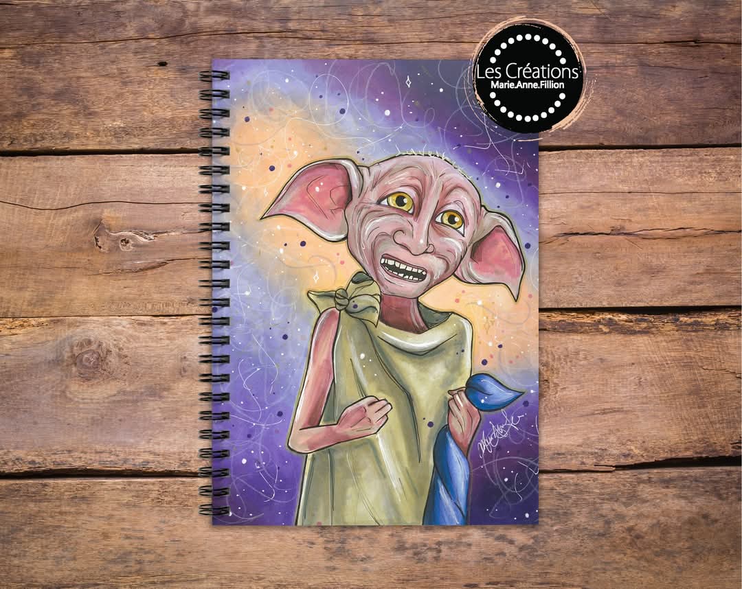 Cahier de note par Marie-Anne Fillions