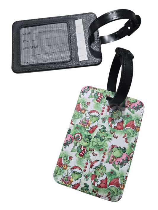 Étiquette pour bagage - Déteste Noël