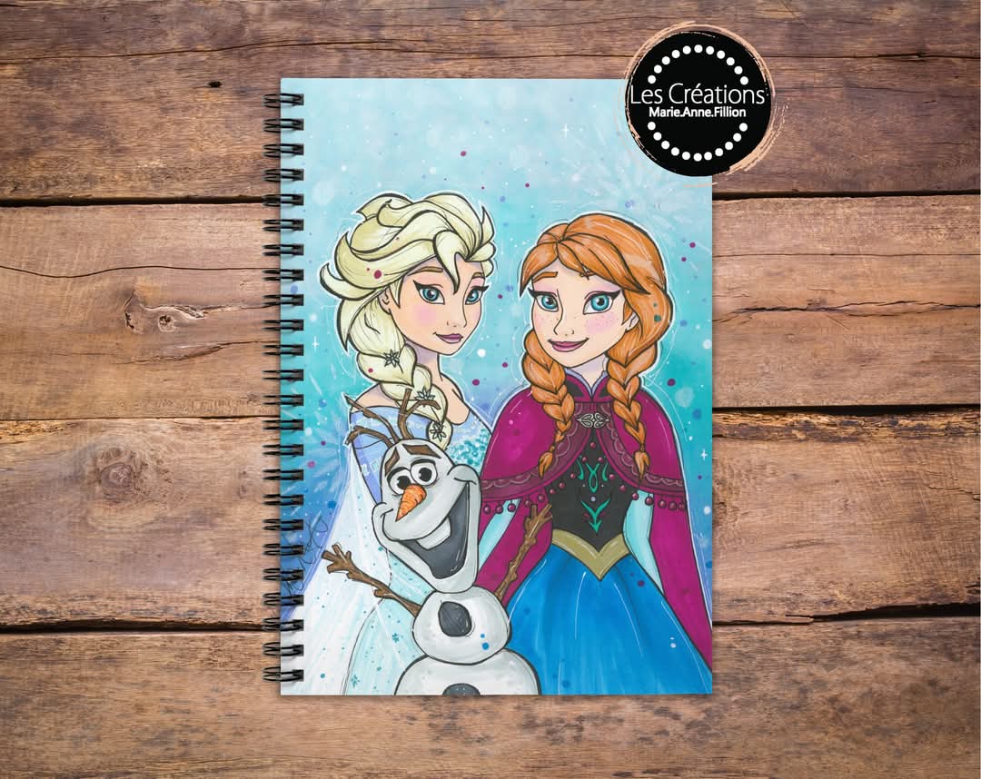 Cahier de note par Marie-Anne Fillions