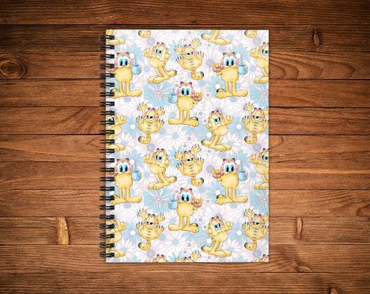 Cahier de notes - Chat gourmand