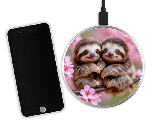 Chargeur sans fil - Mignons Paresseux
