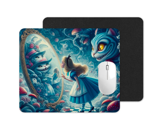 Tapis de souris - Blonde et pays magique
