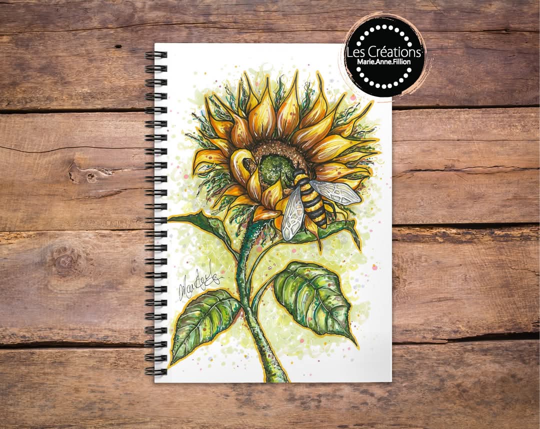 Cahier de note par Marie-Anne Fillions