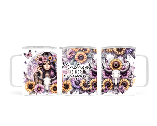 Tasse isotherme - Kidness is her weapon