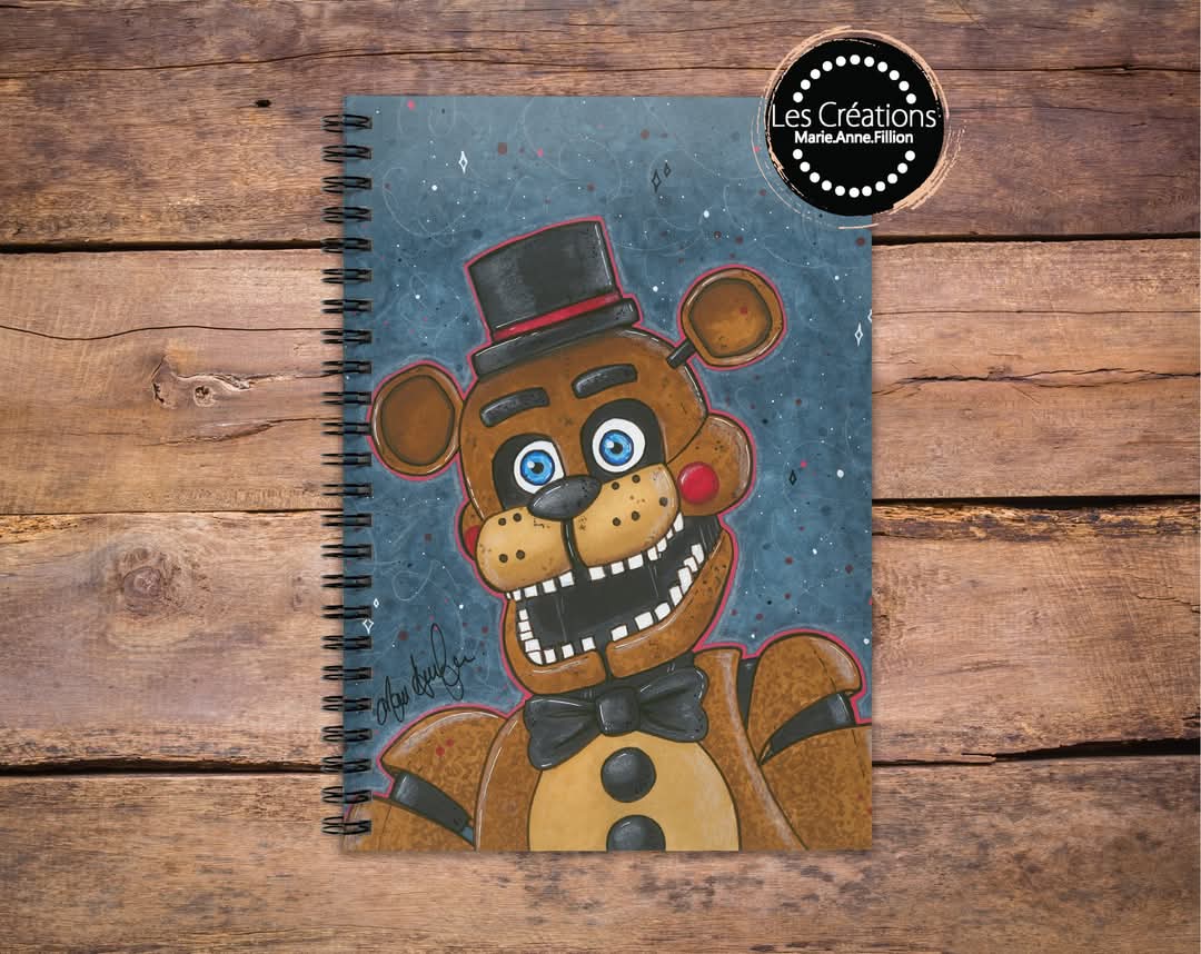 Cahier de note par Marie-Anne Fillions