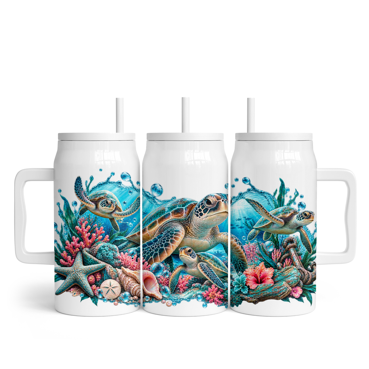 Tasse isotherme 50 oz - Tortues