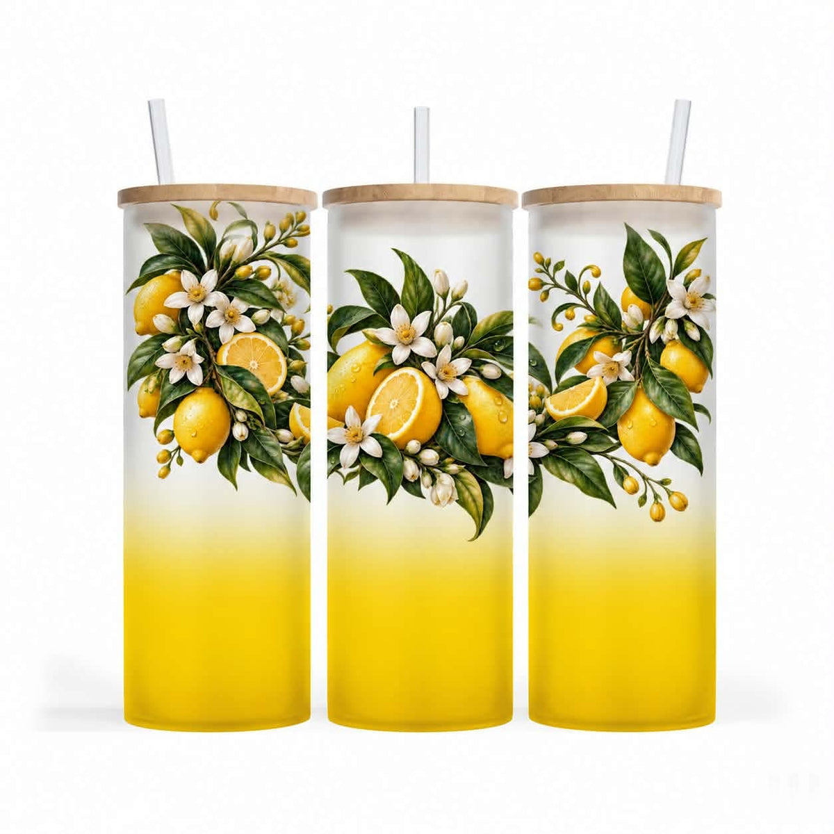 Verre givré 25 oz - Citron