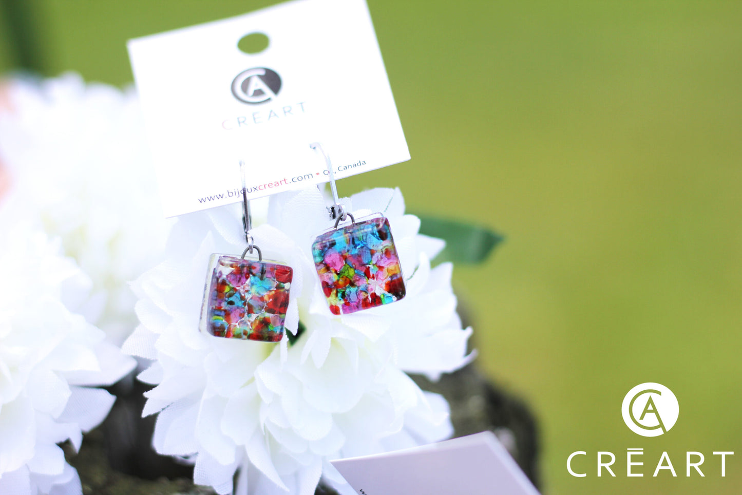 Boucles d'oreilles - Motifs suspendues