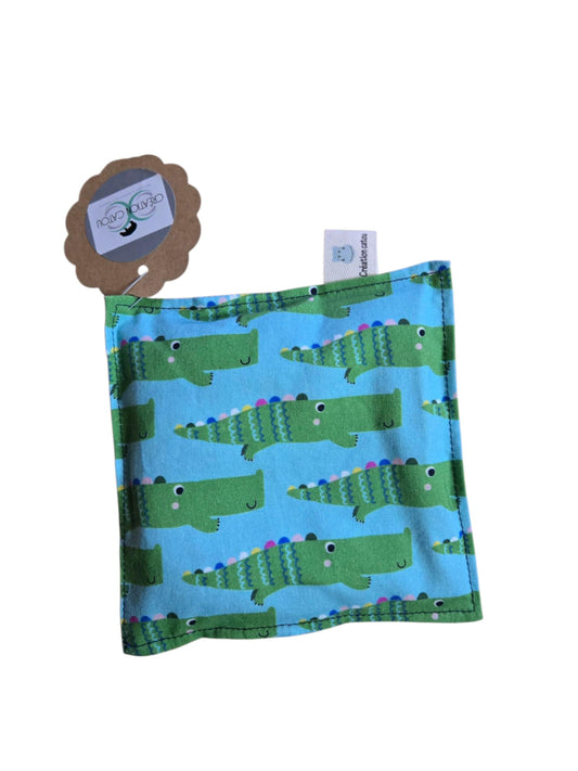 Petit sac chauffant crocodile