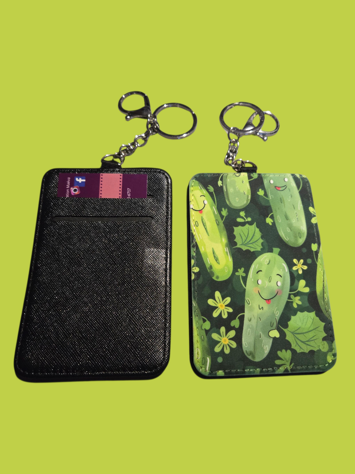 Porte-carte sublimé - Cornichon