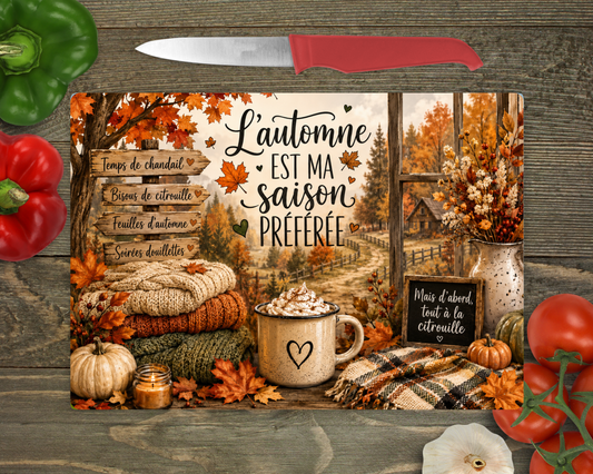 Planche de service - Modèle Automne
