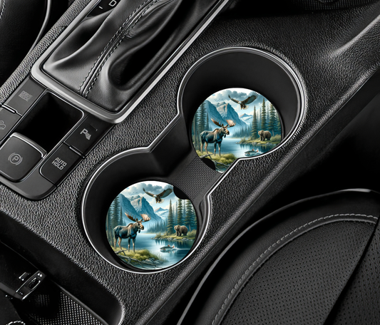 Sous-verre auto - Paysage