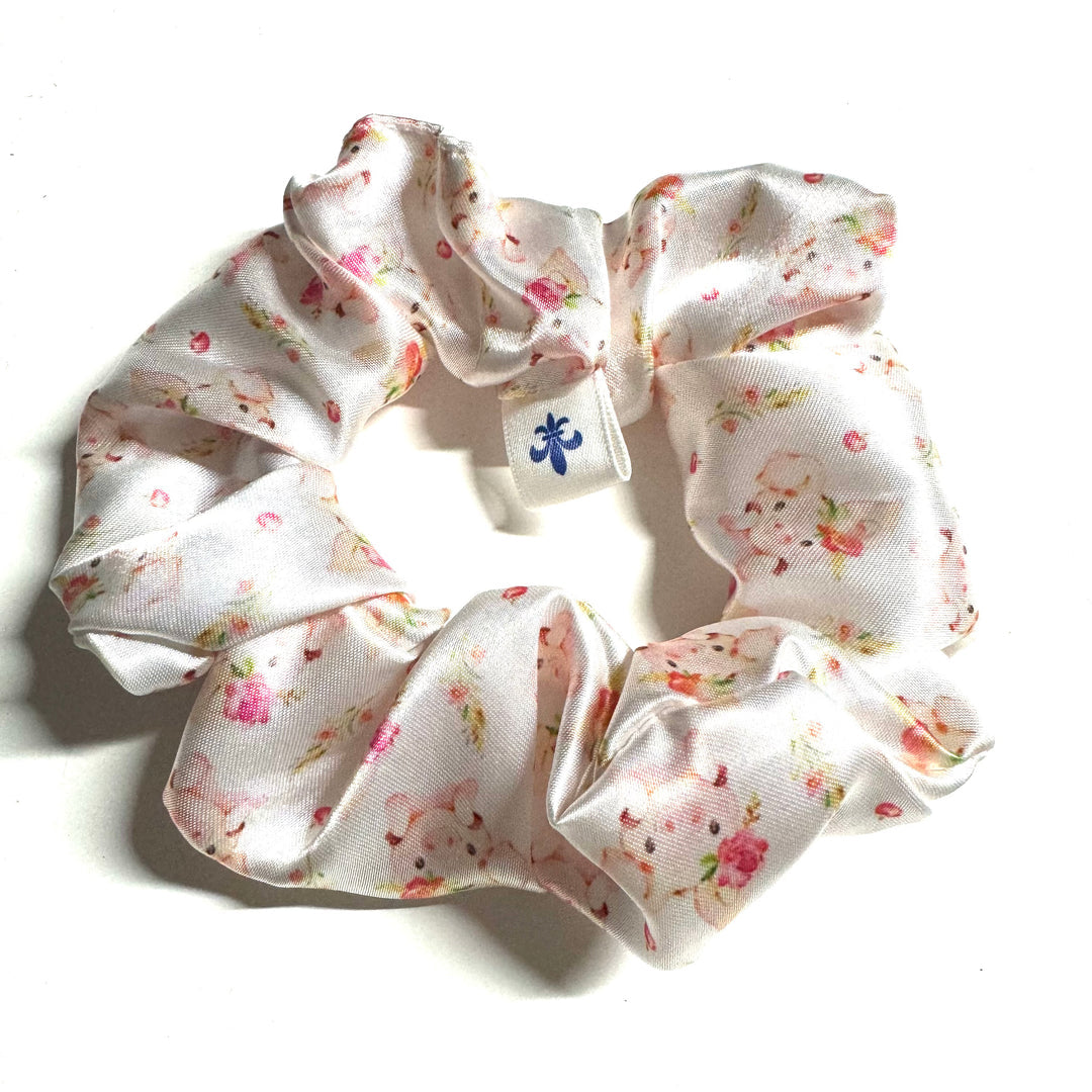 Chouchou en satin (consignation par Camomille)