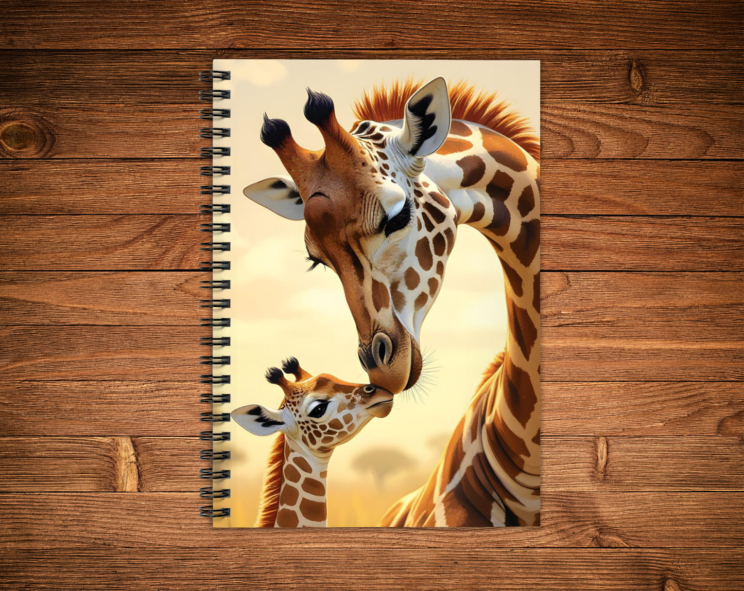 Cahier de notes - Girafe